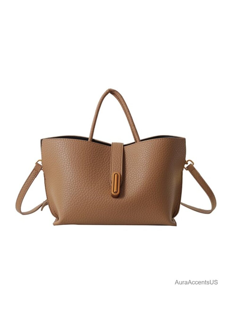 PU Leather Bucket Bag Crossbody Purse Small Shoulder Handbag Vintage Women